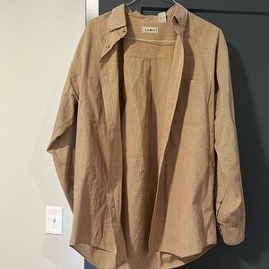 Men’s LL Bean button down shirt
